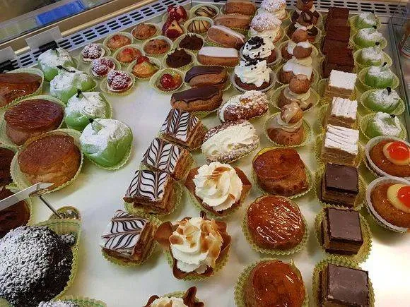 Etalage de pâtisseries